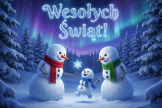 Kartki świąteczne na Boże Narodzenie 2025