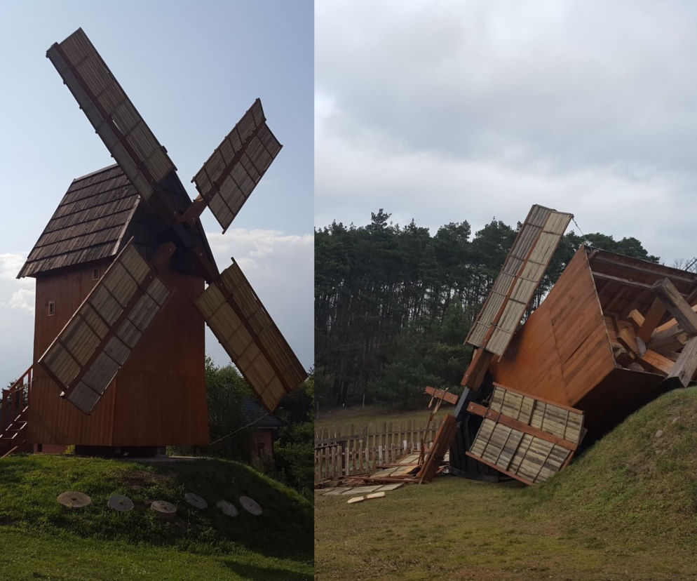 Ruszyła zbiórka na odbudowę wiatraka w muzeum w Osiecznej 