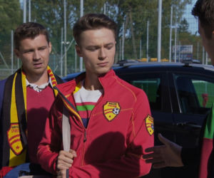 Barwy szczęścia odc. 1999. Darek (Andrzej Niemyt), Józek (Patryk Pniewski)