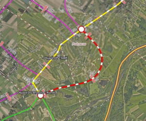 Trwa remont zachodniej obwodnicy Nowego Sącza.  Ekipy pojawiły się w kolejnym miejscu