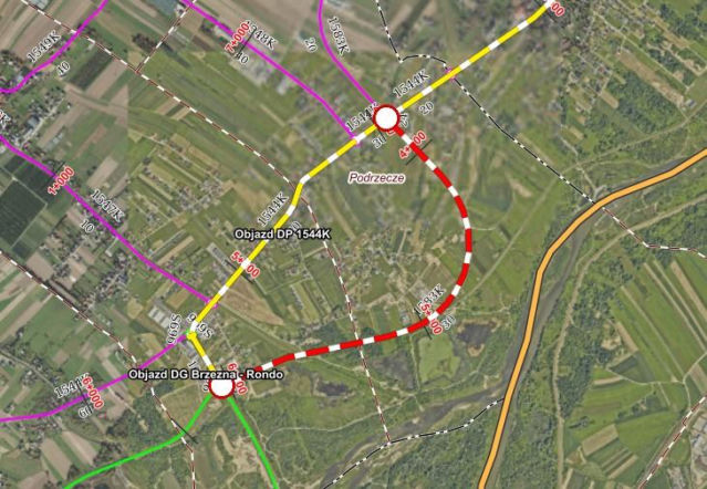 Trwa remont zachodniej obwodnicy Nowego Sącza.  Ekipy pojawiły się w kolejnym miejscu