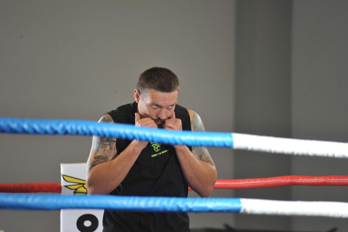 Tak do walki we Wrocławiu trenuje Ołeksandr Usyk. Byliśmy na jego treningu