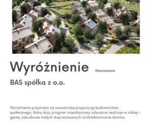 Konkurs na STBS w Szczecinie - wyróżnione prace