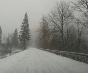Zima w Bieszczadach