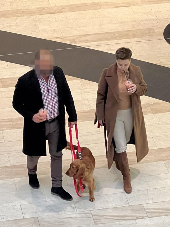 Monika Richardson razem na policji i w sklepie