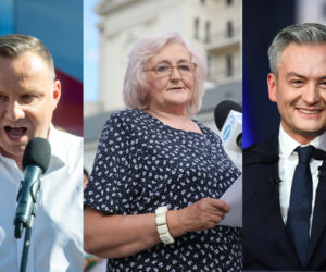 Andrzej Duda, Helena Biedroń, Robert Biedroń