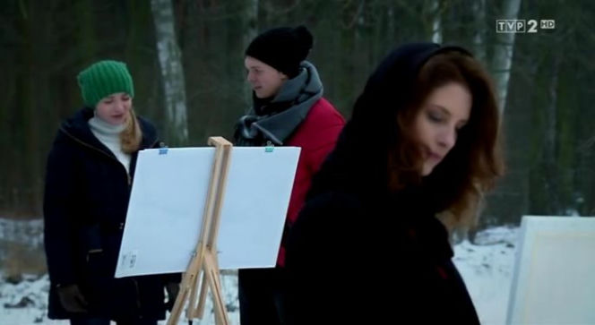 M jak miłość odcinek 1294, Radek (Tomasz Włosok), Olga (Katarzyna Grabowska), Majka