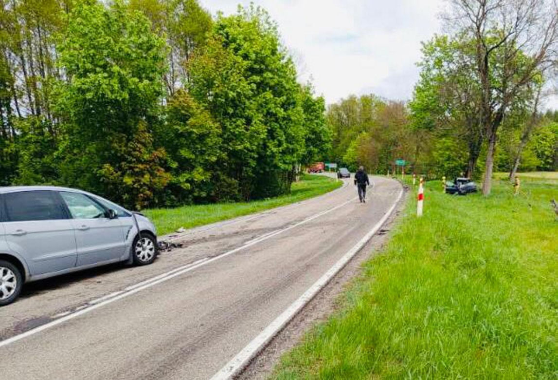 Tragedia na drodze! Czołowe zderzenie i śmierć na miejscu
