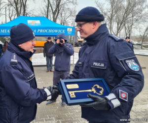 Nowy posterunek policji w Prochowicach na Dolnym Śląsku
