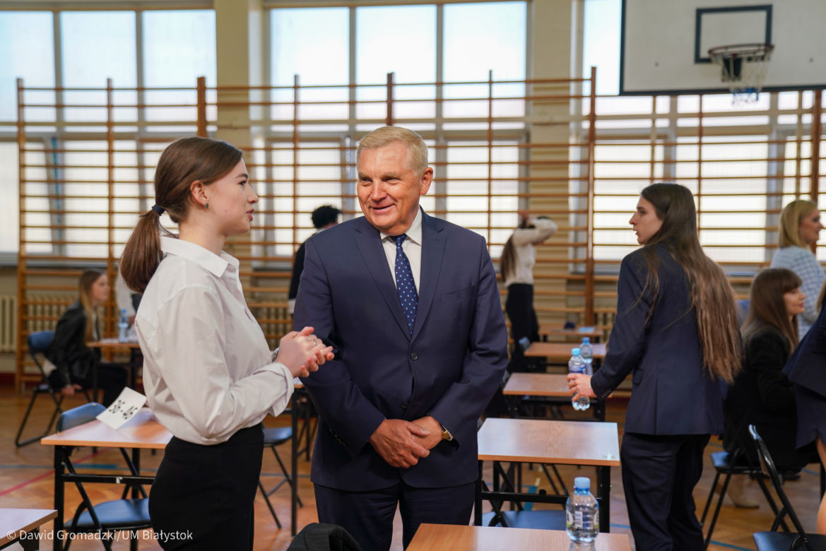 Matura 2022 z języka polskiego w Białymstoku [ZDJĘCIA]