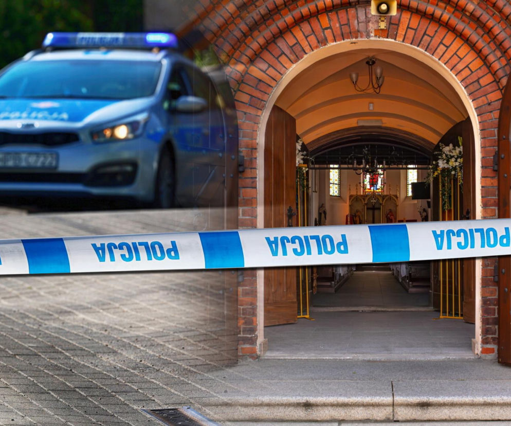 Przyszli na mszę, znaleźli ciało mężczyzny. Tragedia pod kościołem