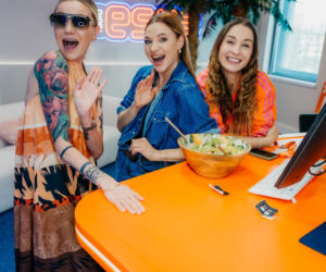 Daria Ładocha w studiu ESKI