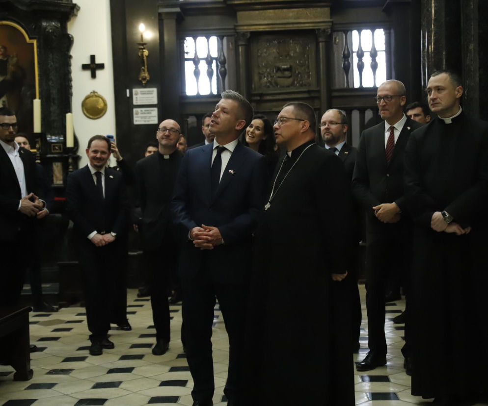 Wizyta premiera Węgier, Pétera Magyara w katedrze na Wawelu i spotkanie z metropolitą krakowskim 19.05.2026 r.
