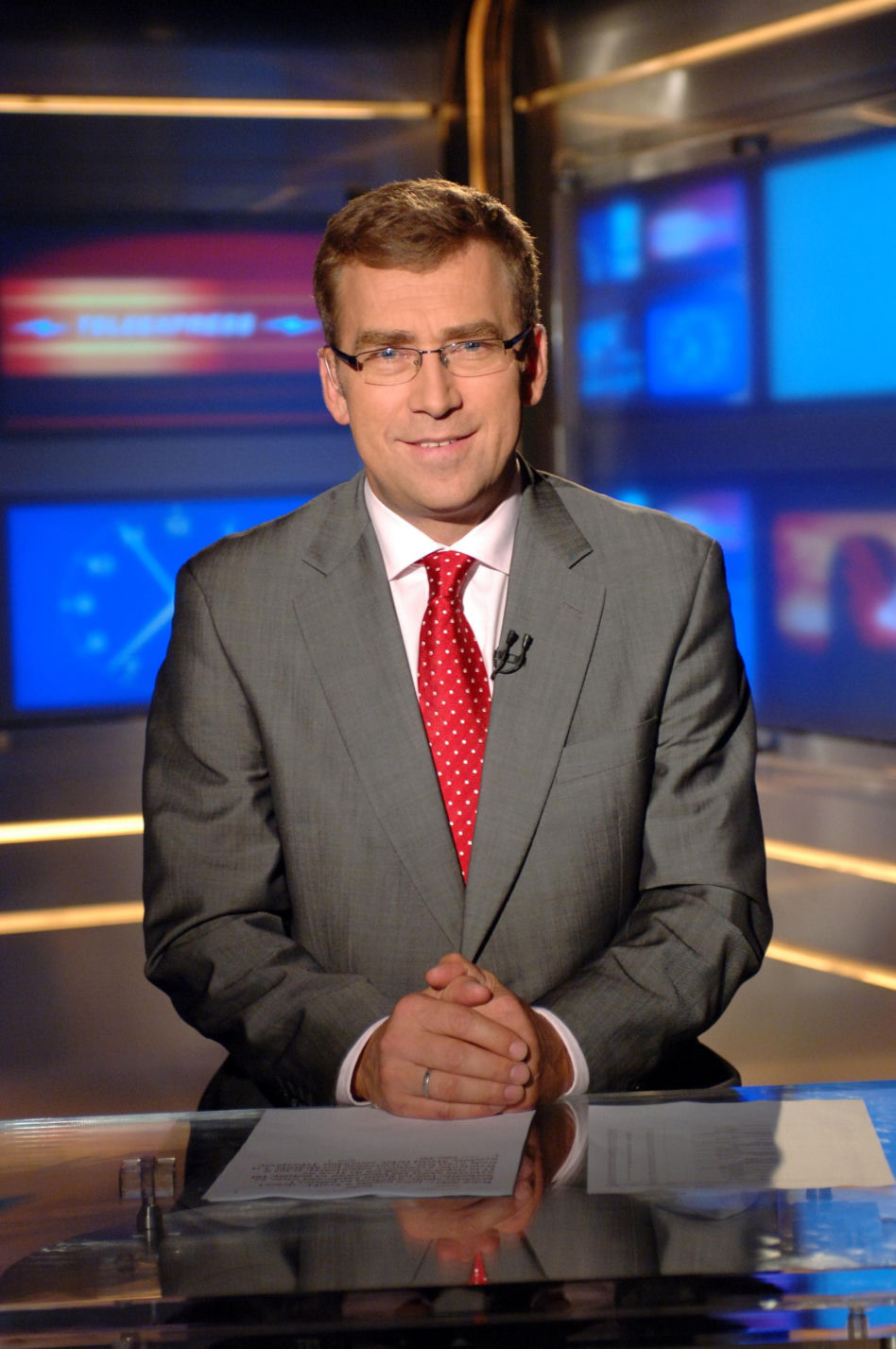 Maciej Orłoś świętuje 40-ste urodziny  "Teleexpressu"