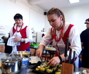 Konkurs kulinarny im. Wiktora Kulerskiego w grudziądzkim gastronomiku