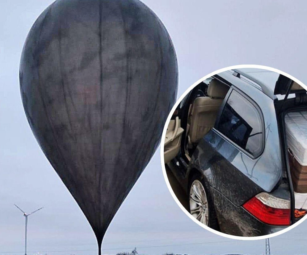 Balon do przemytu papierosów