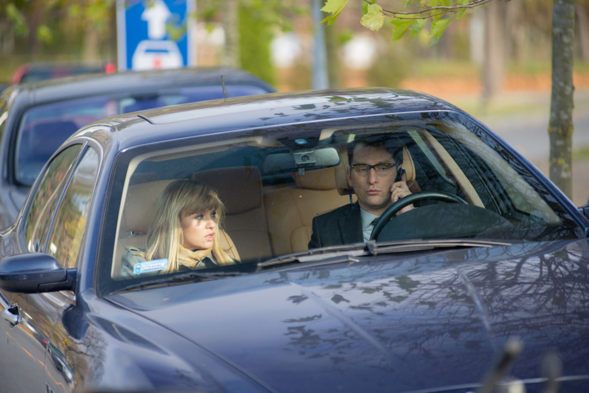 	Lekarze 4 sezon odcinek 5 (odc. 44). Sylwia (Katarzyna Bujakiewicz), Daniel Orda (Wojciech Zieliński)