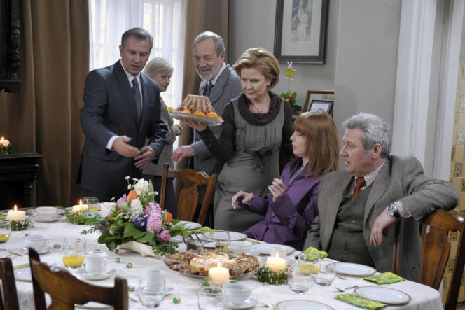 Barbara Bursztynowicz w "Klanie" - rozwiodą Elżunię