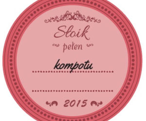Etykieta na przetwory 2015 KOMPOT