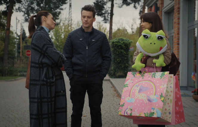 M jak miłość, odcinek 1919. Aneta (Ilona Janyst), Martyna (Magdalena Turczeniewicz), Jakub Karski (Krzysztof Kwiatkowski)