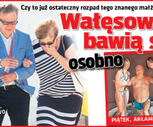 Wałęsowie bawią się osobno