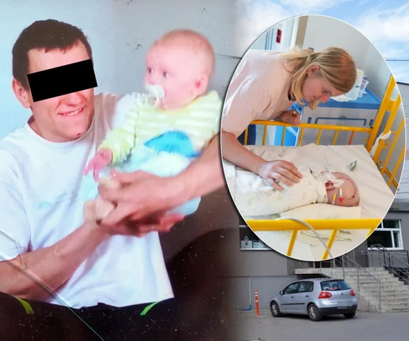 Ojciec rzucił Filipkiem o podłogę.Nie chcę go znać