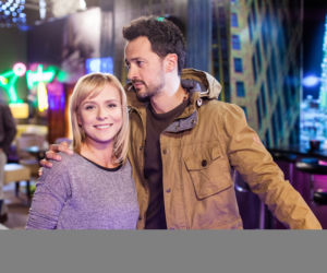 Pierwsza miłość. Marysia (Aneta Zając), Łukasz Szostak (Rafał Cieszyński)