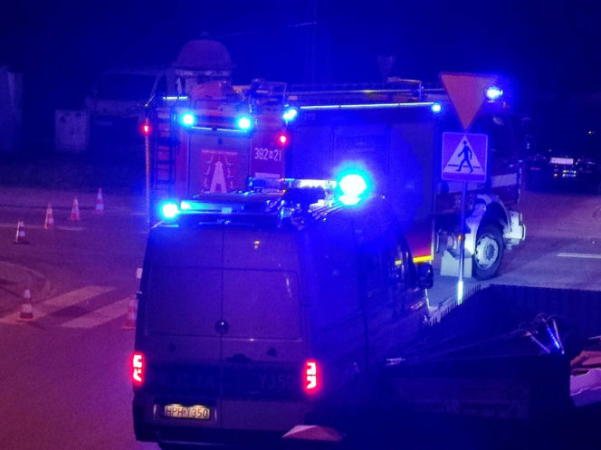 Zderzenie dwóch pojazdów na skrzyżowaniu Kraszewskiego i Ceglanej w Siedlcach