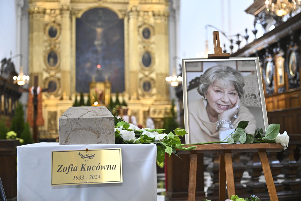 Pogrzeb Zofii Kucówny. Gwiazdy żegnają aktorkę