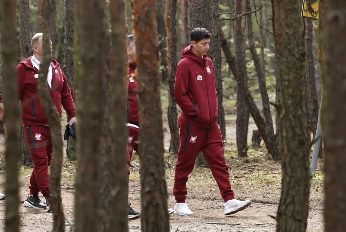 Kadra poszła na spacer przed Ligą Narodów