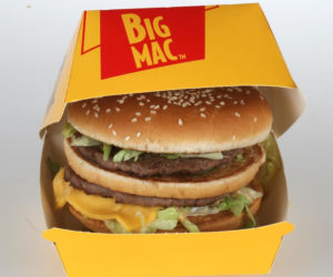 McDonald's Big Mac hamburger fast food
