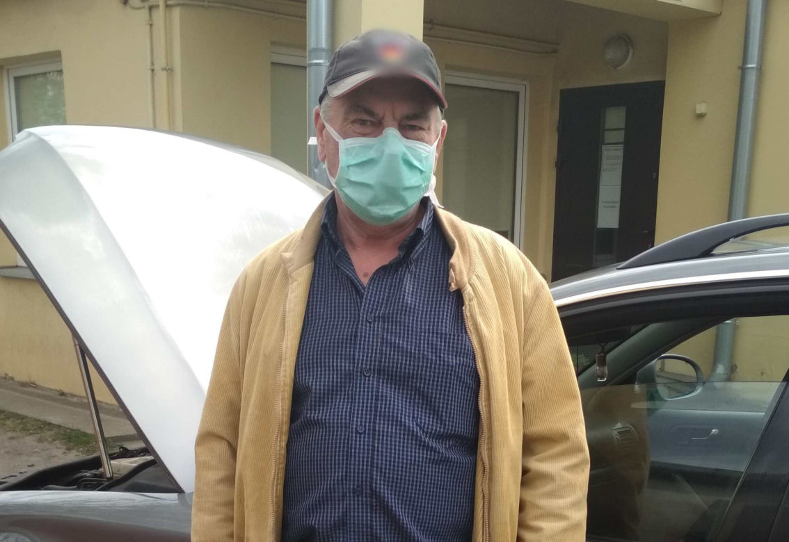 Piotr Trębicki (59 l.) z Siedlec, murarz