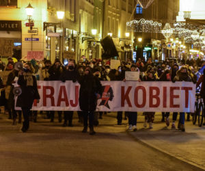 Strajk kobiet w Toruniu - 27-28.01.2021 - zdjęcia z protestów