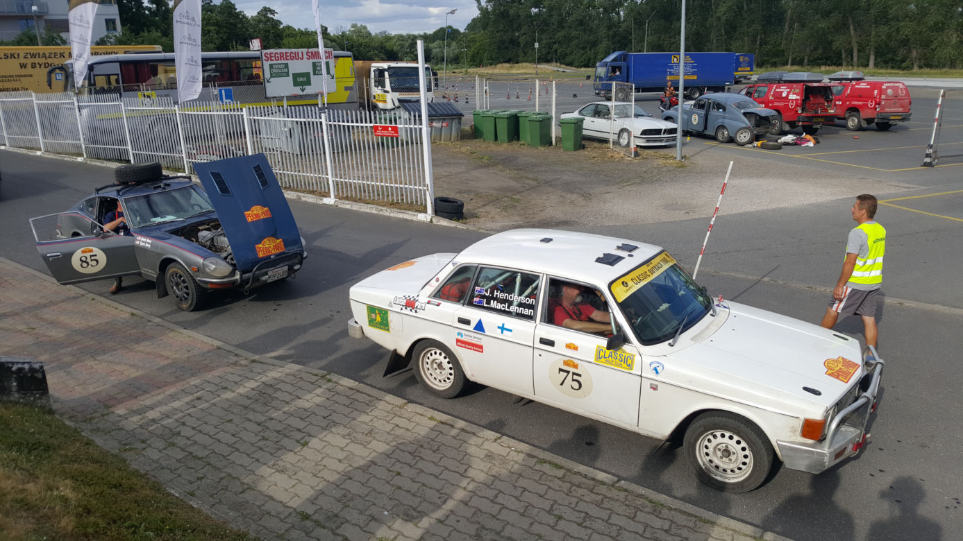 Uczestnicy rajdu Pekin – Paryż zaparkowali w Bydgoszczy