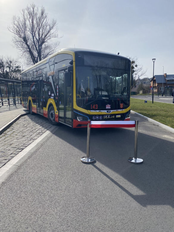 Prezentacja elektrycznych autobusów w Kraśniku