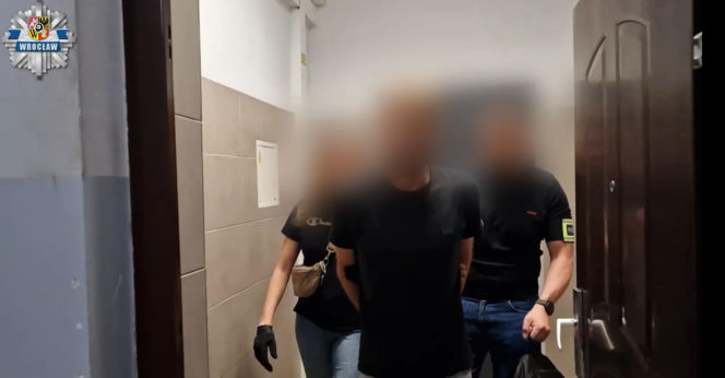 Szokujące sceny we Wrocławiu. 30-latek strzelił Ukraińcowi w twarz