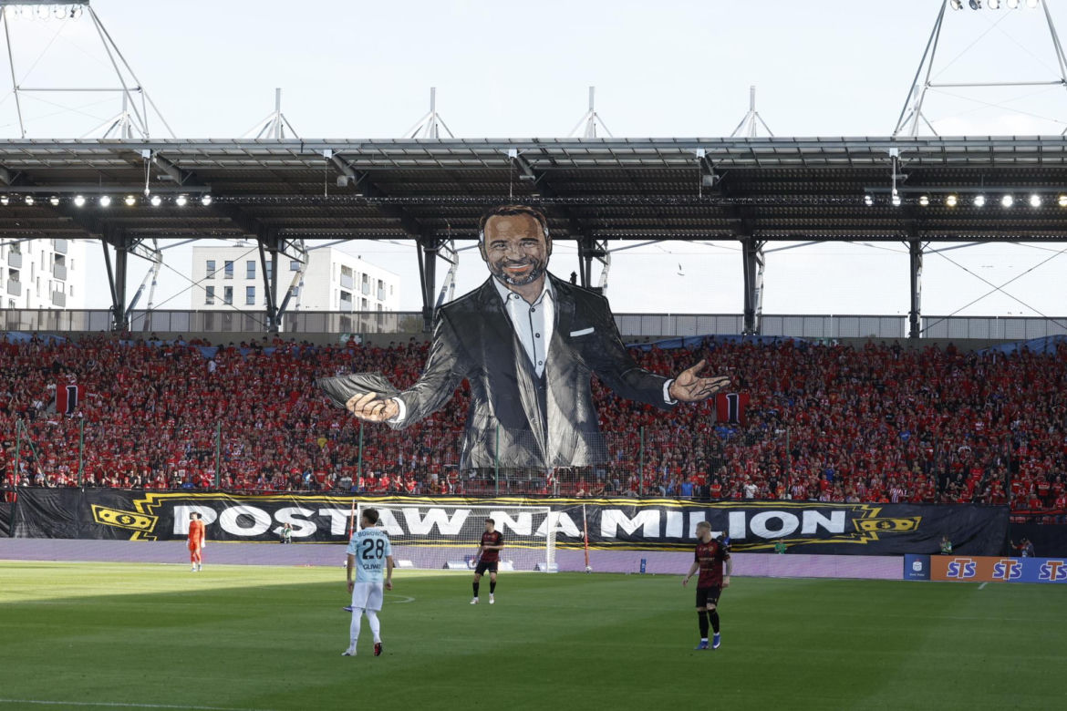 Widzew Łódź - Piast Gliwice: Zdjęcia kibiców i zawodników z meczu 34. kolejki PKO BP Ekstraklasy