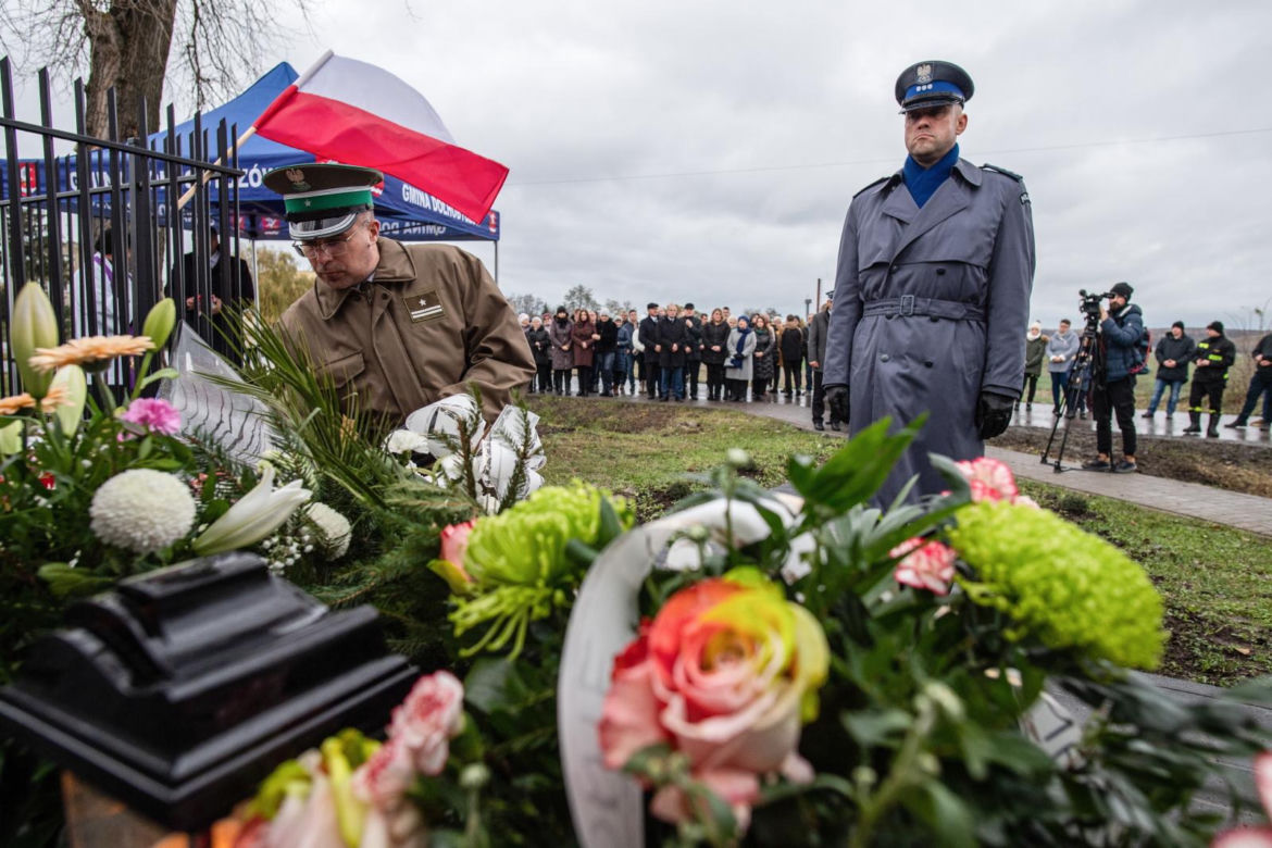Rok od tragedii w Przewodowie. Odsłonięto tablicę