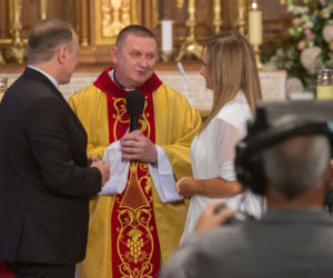 Państwo Kurscy już po ślubie