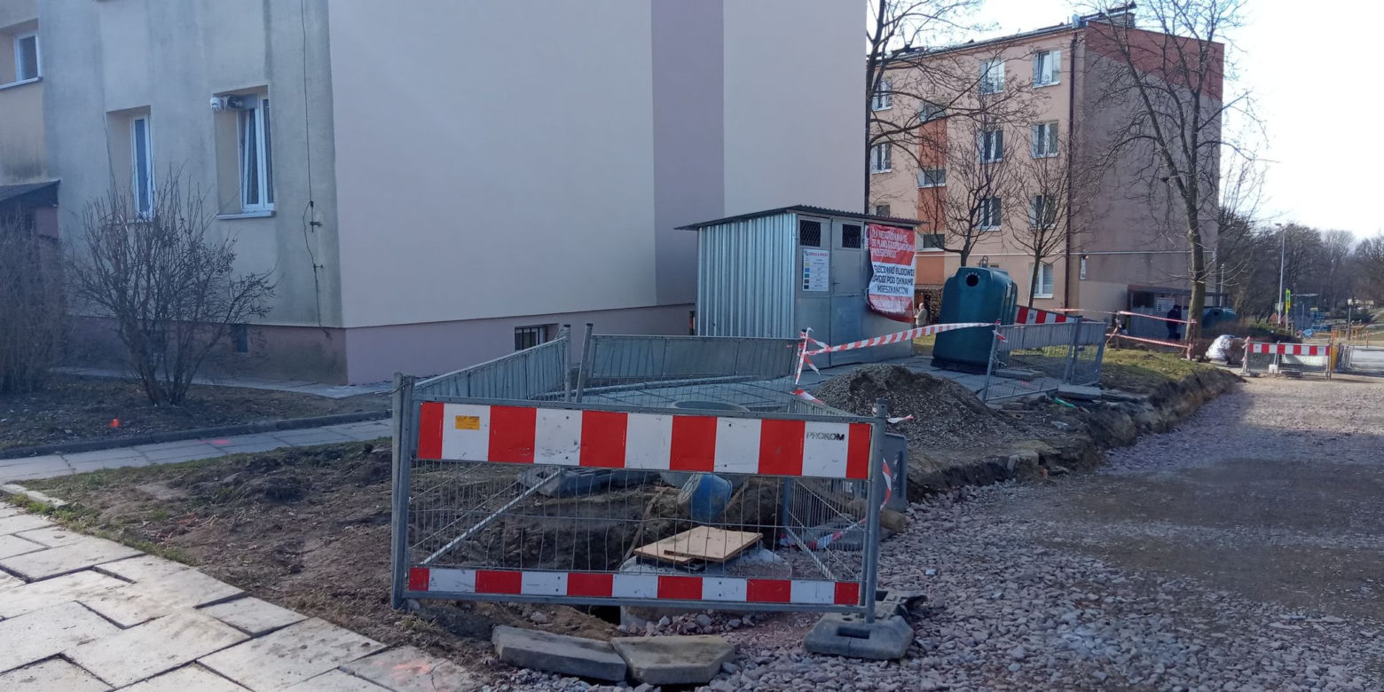 Protest mieszkańców os. Na Wzgórzach