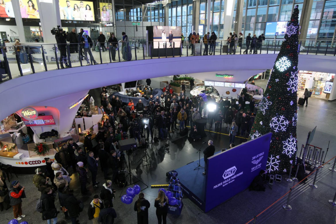50. urodziny Dworca Warszawa Centralna