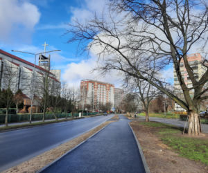 Nowa ścieżka rowerowea już gotowa. Rowerzyści mogą już korzystać z trasy na ul. Zawadzkiego