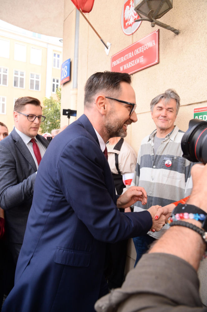 Daniel Obajtek w prokuraturze