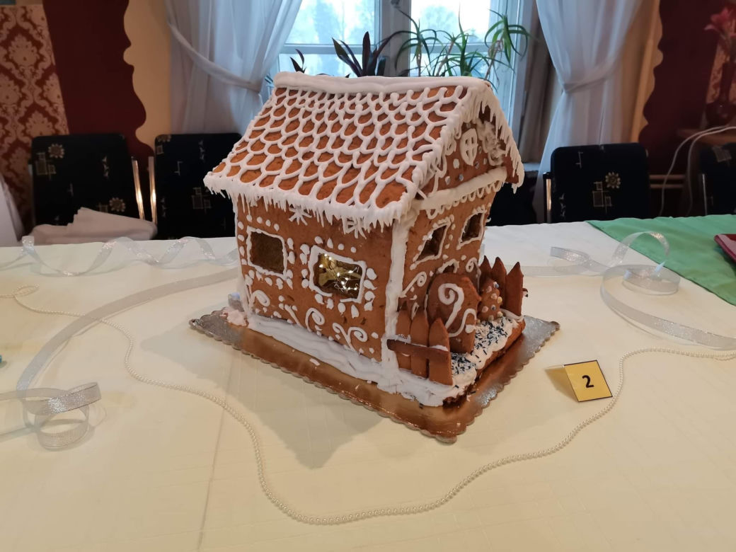 Wystawa „Najładniej udekorowany domek z piernika” w grudziądzkim Gastronomiku