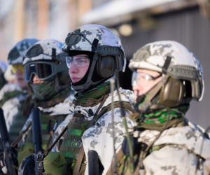 Finlandia - żołnierze podczas ćwiczeń