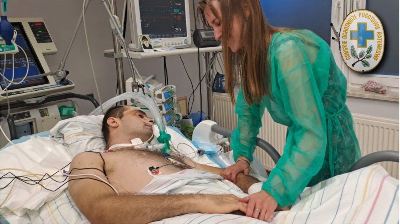 Narażał życie dla innych, teraz sam potrzebuje pomocy. Jego świat runął w ciągu sekundy