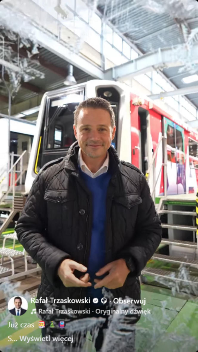 Świąteczne metro w Warszawie 2025