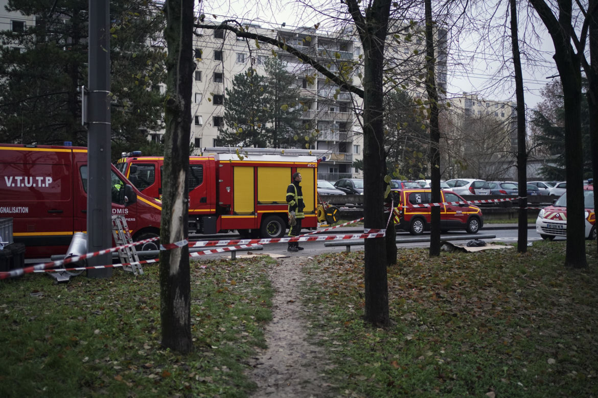 Pożar we Francji