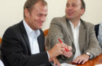 Donald Tusk i Grzegorz Schetyna