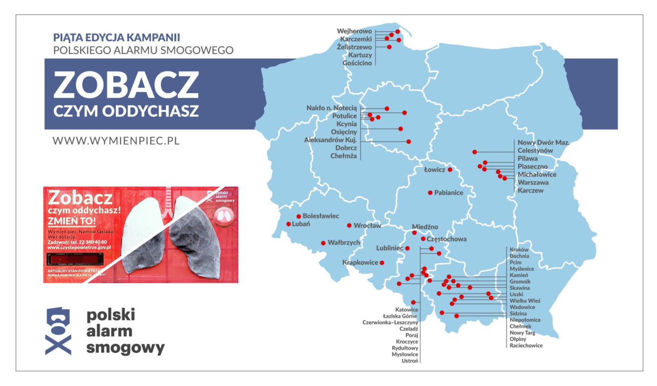 Po Polsce jeżdżą instalacje “mobilnych płuc”.